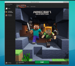 Location of Installations on the Top Menu of the Minecraft Launcher