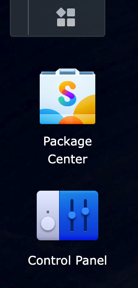 Open Package Center to download Synology Photos